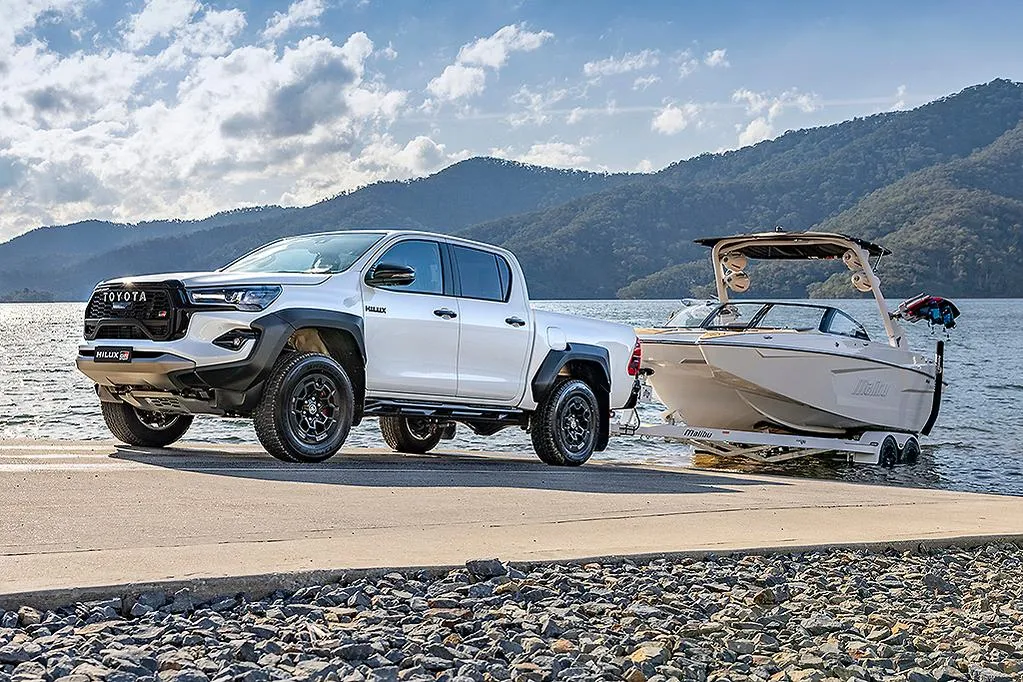 Hilux towing with diesel tuning